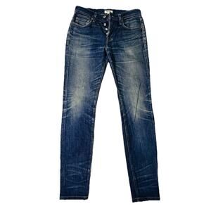 BUCK MASON DENIM JEANS BUTTON FLY SLIM FIT MENS 31